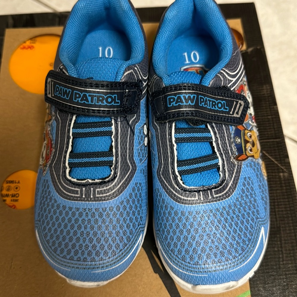 Paw patrol sneakers toddler size 10c